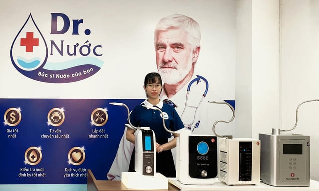 Báo gia đình & Xã hội Thiết bị y tế tạo nước ion kiềm Fuji Smart cháy hàng tại Doctor Nước-2