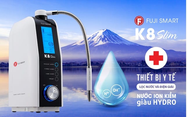 Fuji SMART K8 Slim máy lọc nước giá rẻ cao cấp