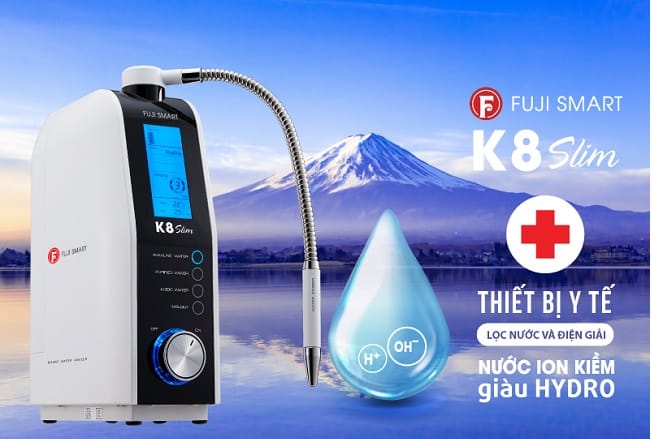 máy lọc nước fuji smart K8 Slim