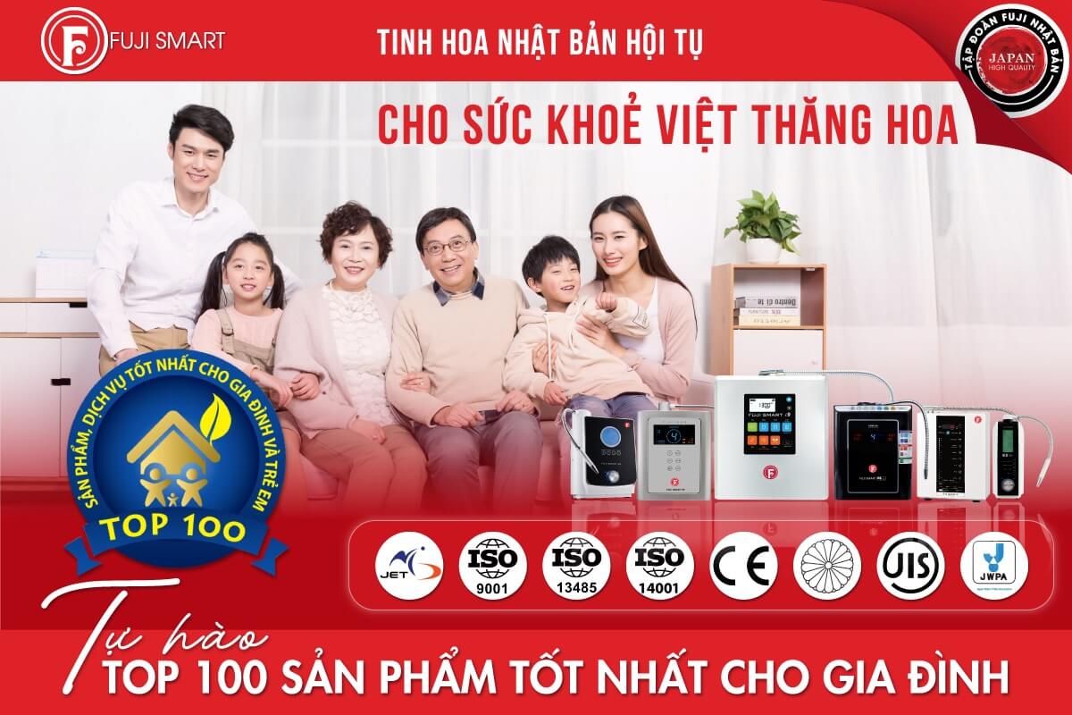 Vì sao nên mua máy lọc nước ion kiềm Fuji Smart?