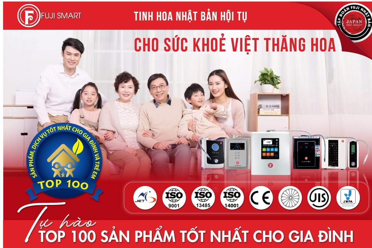 Fuji Smart top lọt 100 sản phẩm tốt nhất cho gia đình và trẻ em