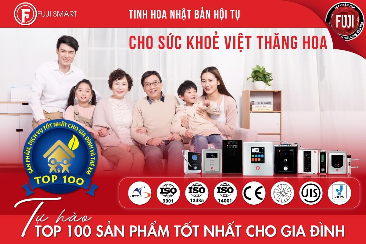 Fuji Smart top lọt 100 sản phẩm tốt nhất cho gia đình và trẻ em