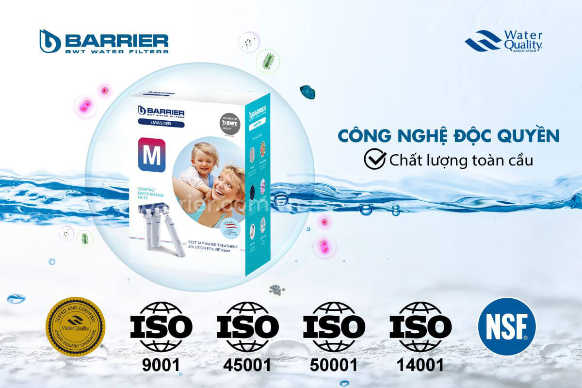 Nơi bán máy lọc nước BWT Barrier iMaster chính hãng giá rẻ tốt nhất