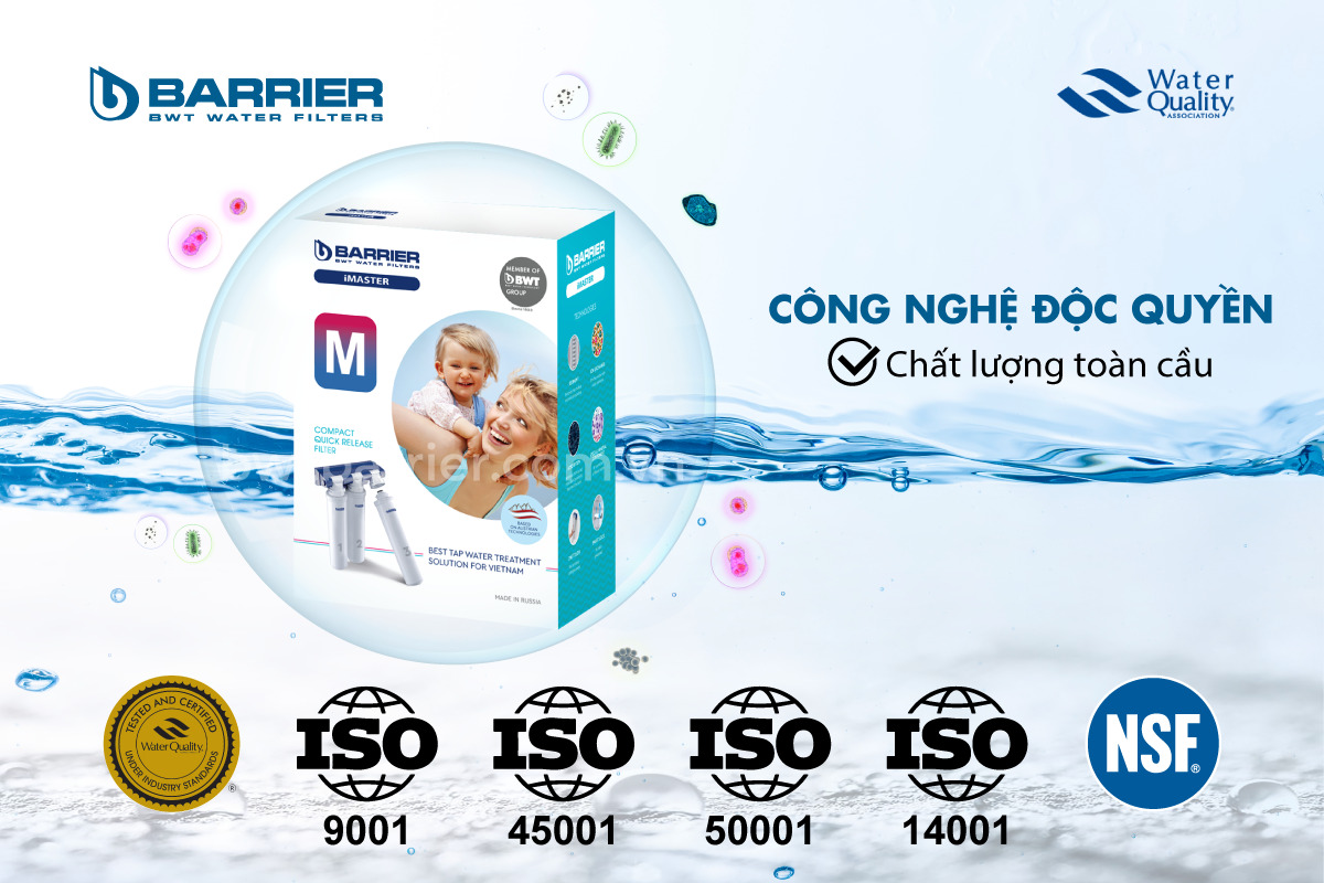 Nơi bán máy lọc nước BWT Barrier iMaster chính hãng giá rẻ tốt nhất