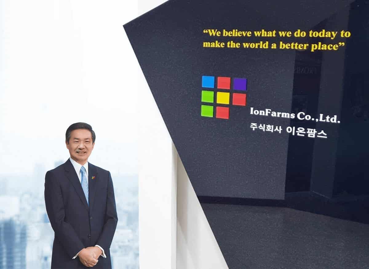 Ông Oh Shin Taek, CEO Tập đoàn IonFarms Hàn Quốc