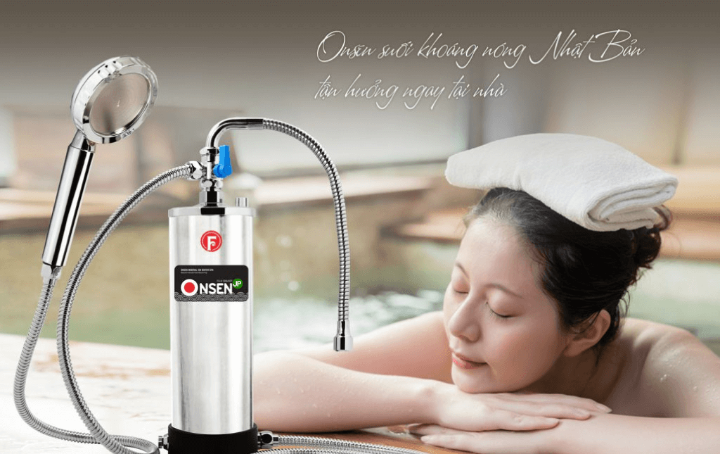 Tắm Onsen tại nhà với máy tắm ion khoáng Fuji Smart Onsen JP Pro