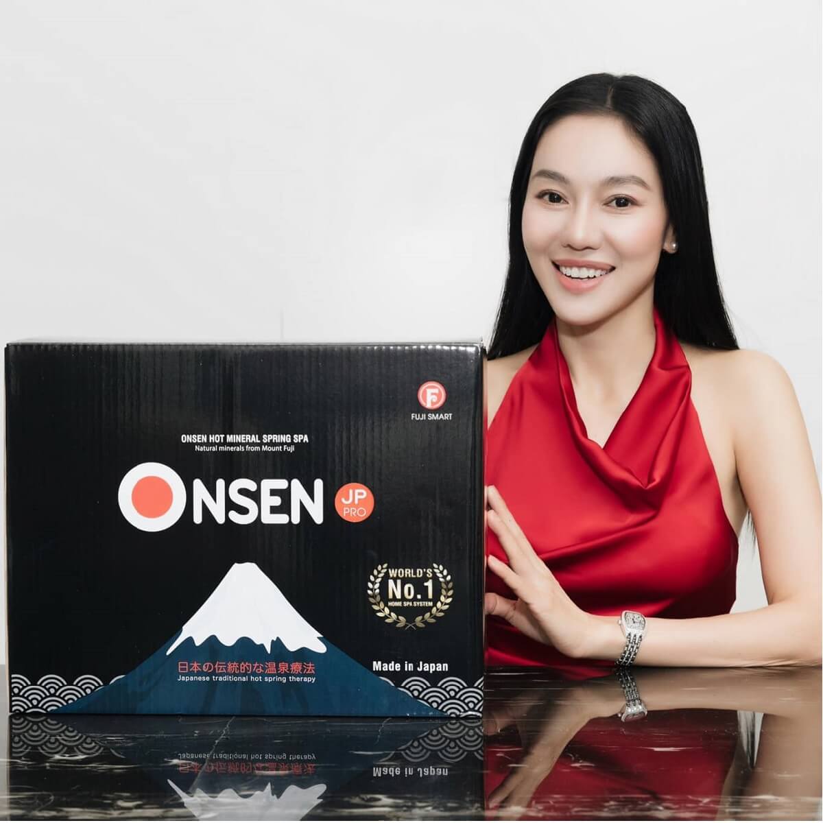 CEO Phạm Kim Dung tin chọn máy tắm Onsen Fuji Smart JP Pro