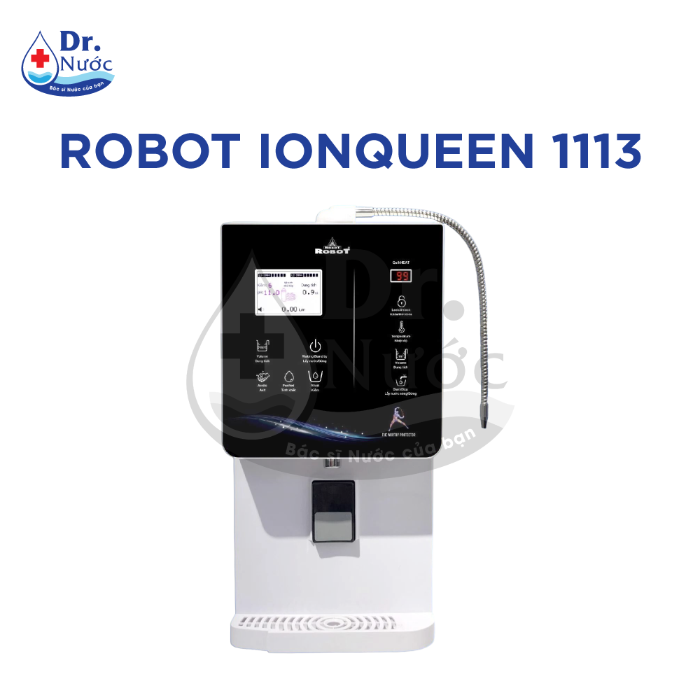 Máy lọc nước iON kiềm Robot ionQueen 1113