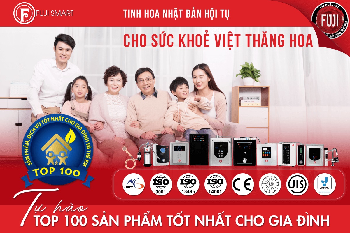 Fuji Smart đạt top 100 thương hiệu tốt nhất cho gia đình và trẻ em