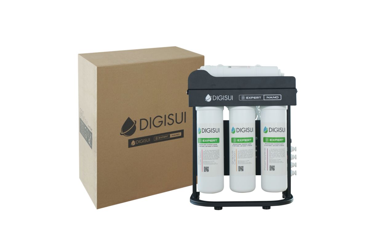 Digisui Expert Nano (Tap Water) được làm từ vật liệu nguyên sinh, an toàn