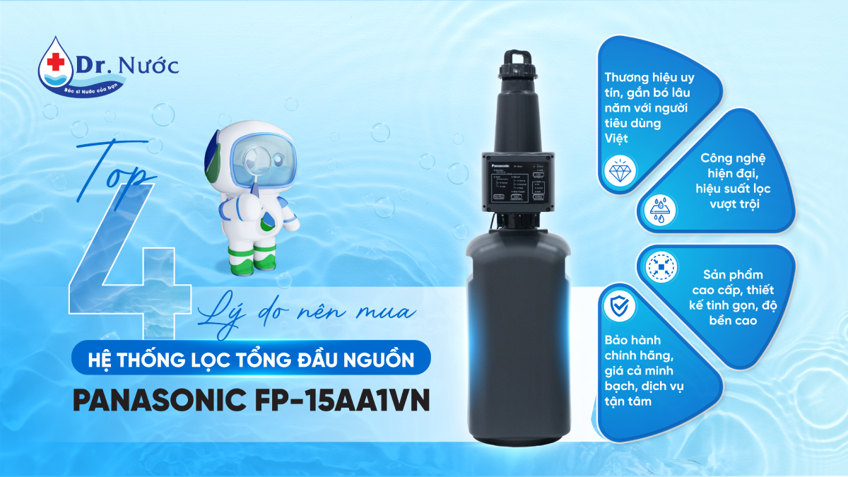 4 Lý do nên chọn Panasonic WPS FP-15AA1VN