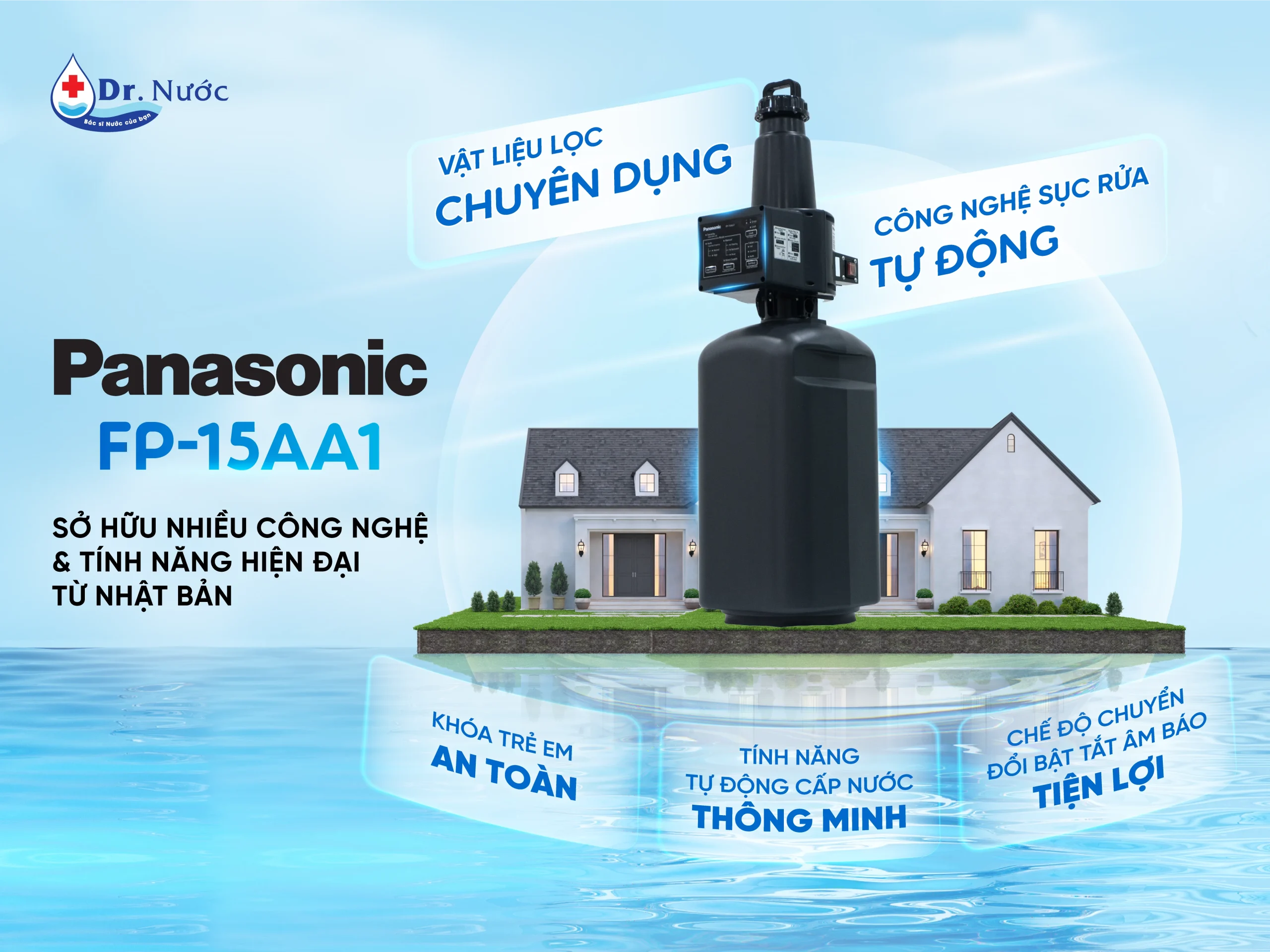 Panasonic sở hữu nhiều công nghệ tân tiến từ Nhật Bản
