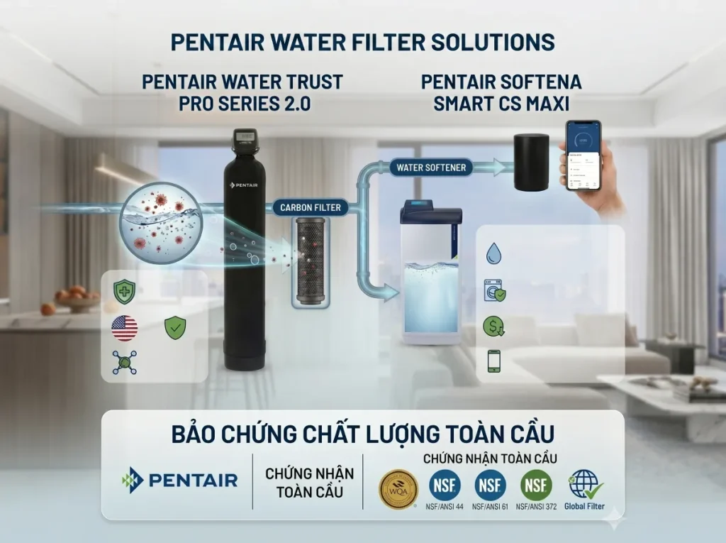 Chất lượng sản phẩm được bảo chứng toàn cầu