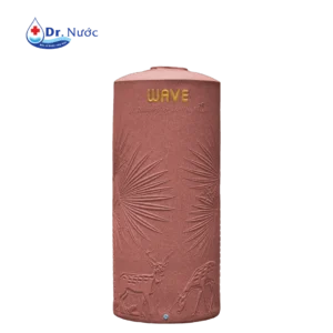Bồn nước kháng khuẩn Wavelife The Palm đỏ rubi